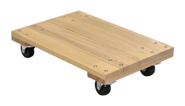 HARDWOOD DOLLY-SOLID DECK 0.9K LB 16X24